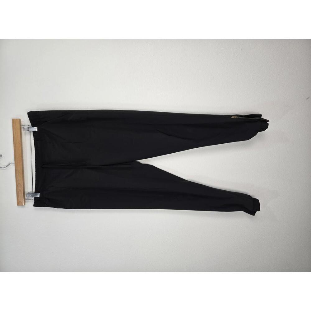 Albion women's medium black ankle zip joggers